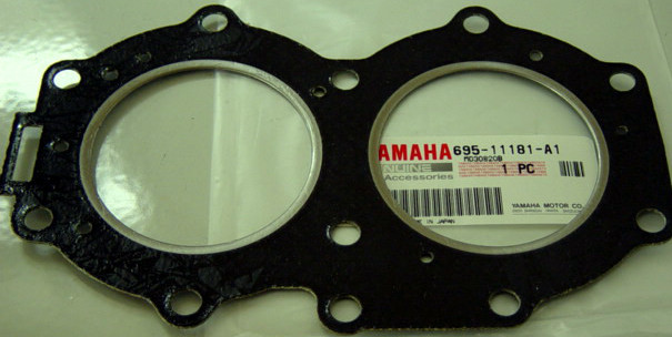 Yamaha perämoottorit Gasket, cylinder head 20C, 25D, 28A