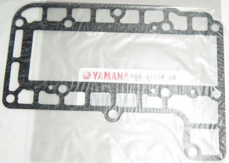 Yamaha fueraborda motor Gasket, exhaust outer cover 20C, 25D, 28