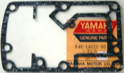 Yamaha fueraborda motor Gasket, exhaust P45, 2A, 2B