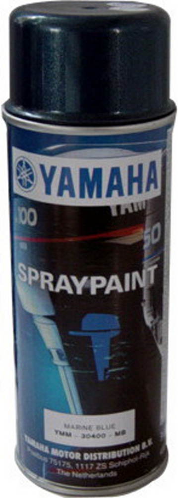 Yamaha foradeborda motor Spraypaint marine blue 1984---1993
