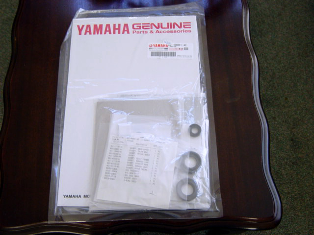 Yamaha moteur hors-bord Pochette de joints tete motrice 6C, 6D,