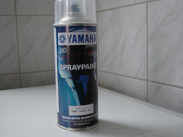 Yamaha spraypaint Top Coat - Klik på billedet for at lukke