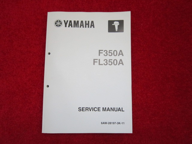 Yamaha Service manual F350A, FL350A