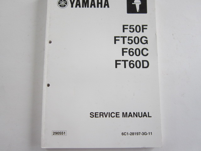 Reparatie handleiding F50F, FT50G, F60C, FT60D Yamaha