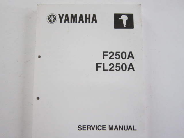 Yamaha Servicemanual F250A, FL250A