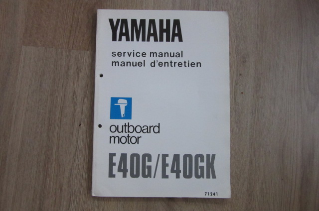 Yamaha Service Manual E40G / E40GK