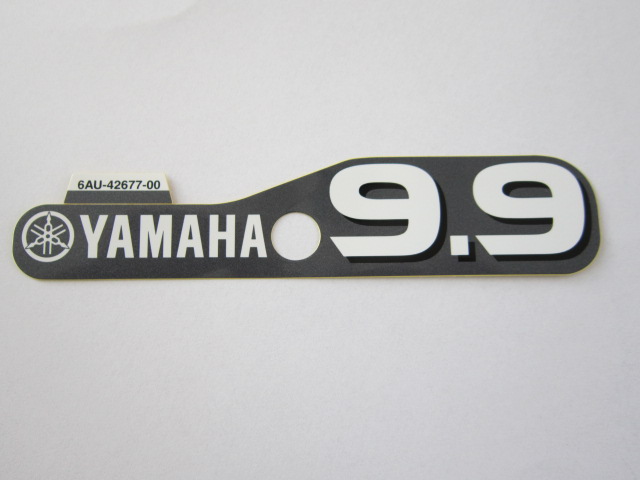 Aufkleber F9.9C Yamaha Außenbordmotor