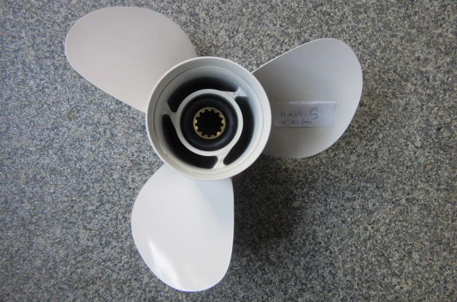 Yamaha Außenbord Motor Aluminium Propeller Type G 11"X15"